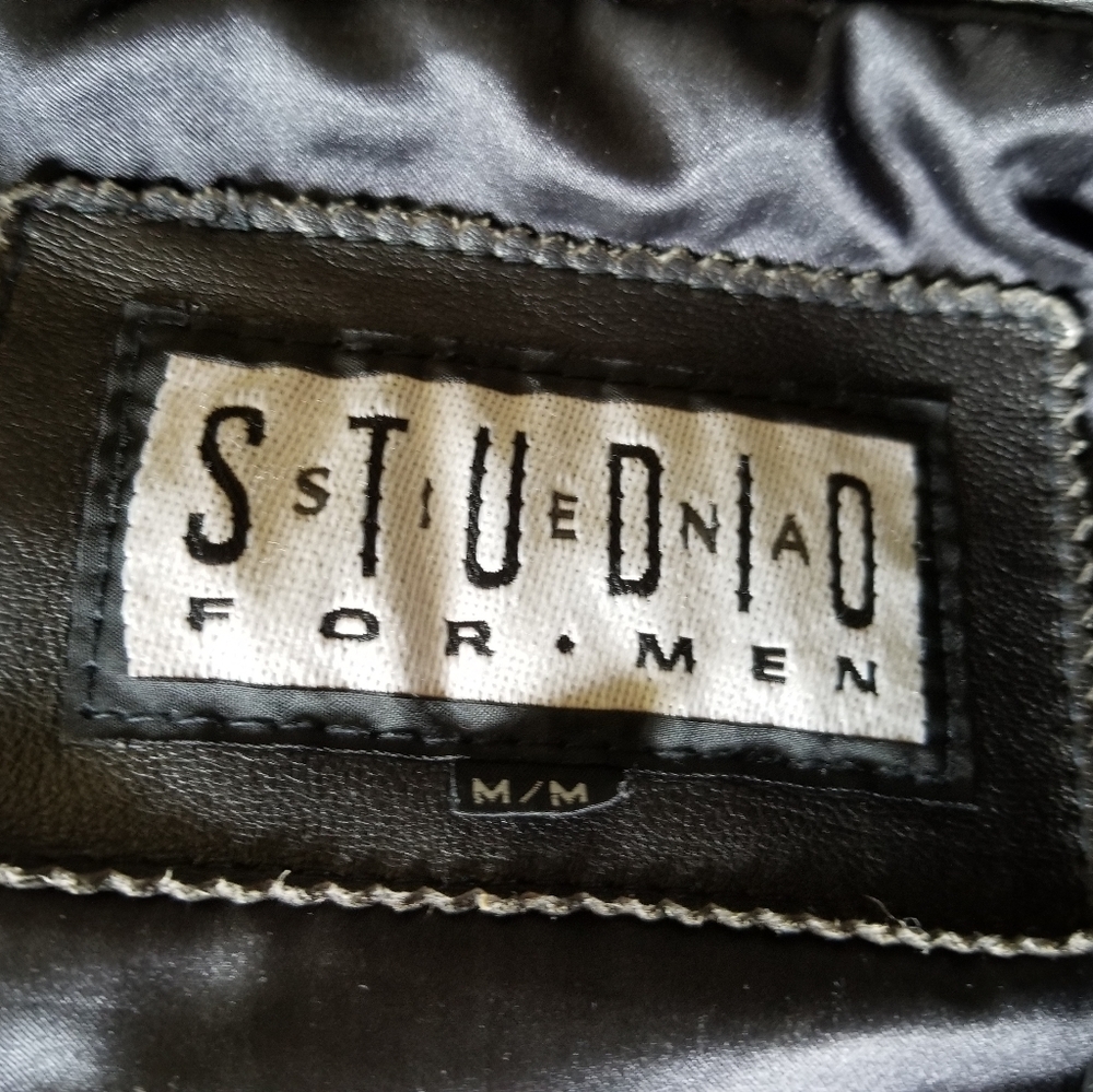 90ties Vintage  Men's Leather jacket